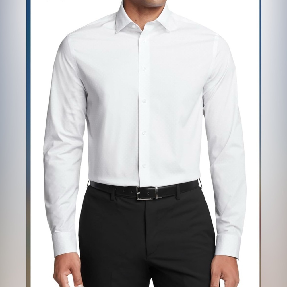 Calvin Klein Men's Slim Fit Dress Shirt